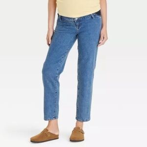 Under Belly 90's Straight Maternity Pants - Isabel Maternity by Ingrid & Isabel